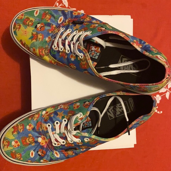 super mario vans size 12